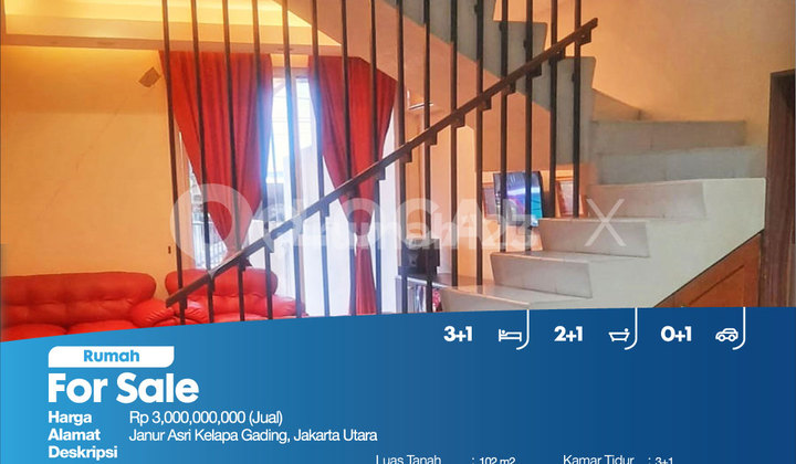 Rumah Janur Asri Kelapa Gading, Jakarta Utara 2