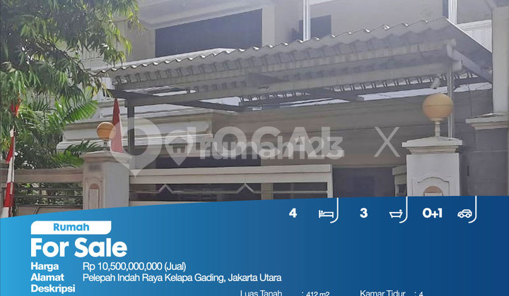 Rumah Janur Indah Raya Kelapa Gading, Jakarta Utara 2