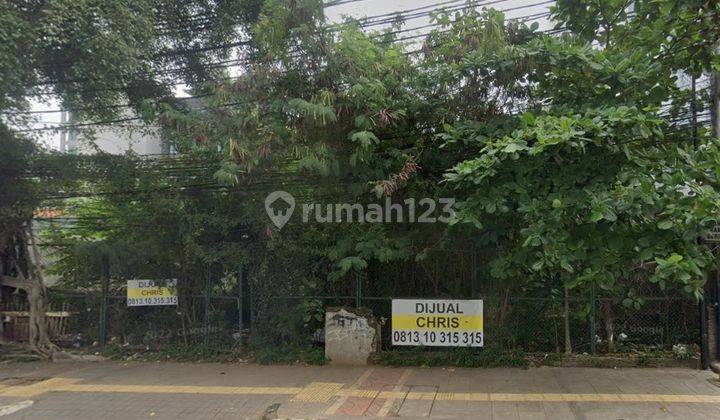 Tanah Komersil di Cideng, Jakarta Pusat, Dekat Thamrin sudirman 1