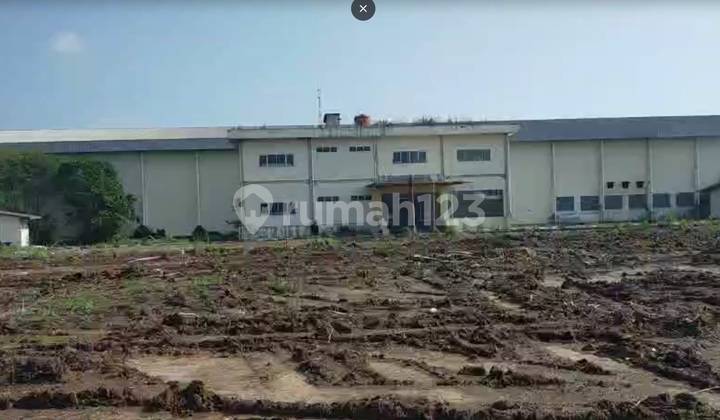 Cikarang Industrial Land 9.7 building 1.1ha, provincial road, cheap Cikarang Industrial Land 9.7 building 1.1ha, provincial road, cheap
