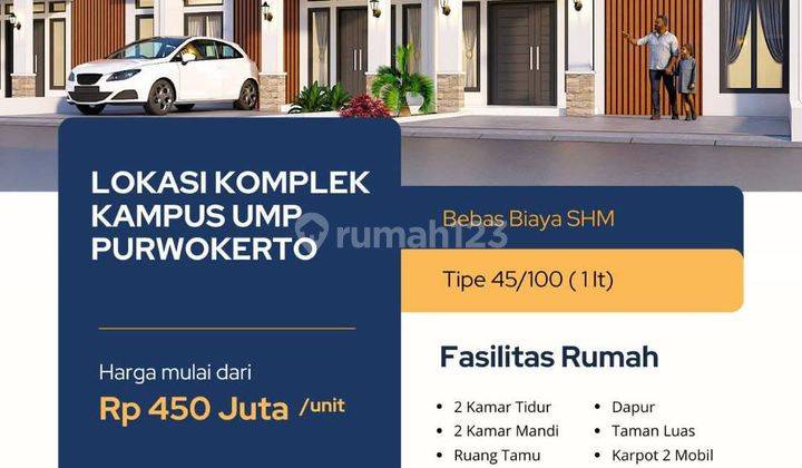 Rumah Baru Minimalis Dukuhwaluh Dekat Ump Jih 1