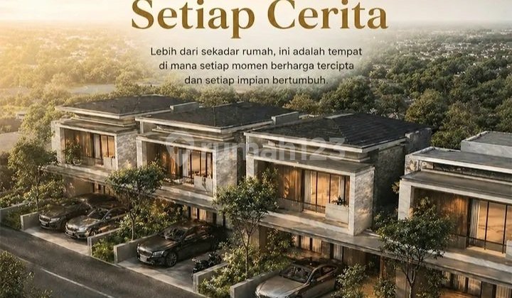 Rumah Minimalis Modern Tengah Kota 2 Lantai Arcawinangun