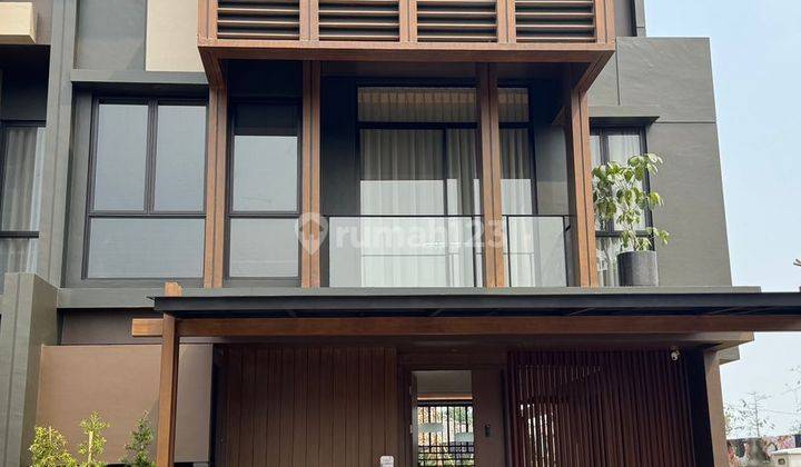 Rumah  Baru Semi Furnished Di Cluster Wynyard Hiera Bsd City 1