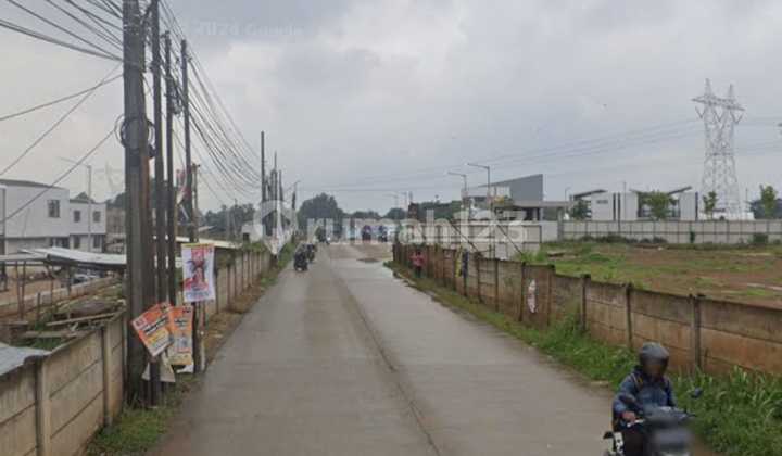Jual Tanah Komersial Pinggir Jalan Diklat Pemda Curug Tangerang - Tangerang