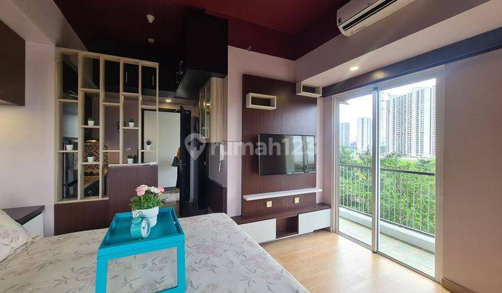 Apartemen Casa De Parco Studio Corner Full Furnish Bagus Dan Baru 1