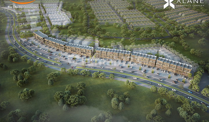 Ruko di Xlane Community, Bsd City, Tangerang, Tangerang 167 m