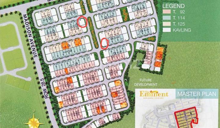 Dijual Cluster The Eminent, Cluster Ilustia Bsd Tangerang Selatan 2