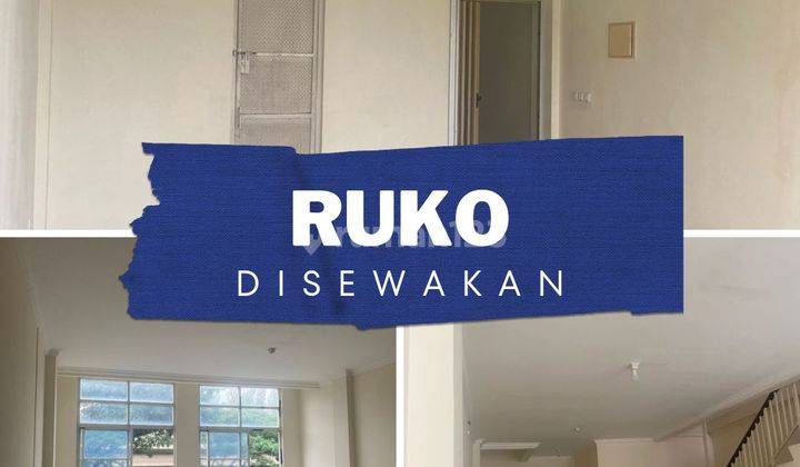 DI SEWAKAN RUKO POTENSIAL UNTUK USAHA HADAP JALAN 1