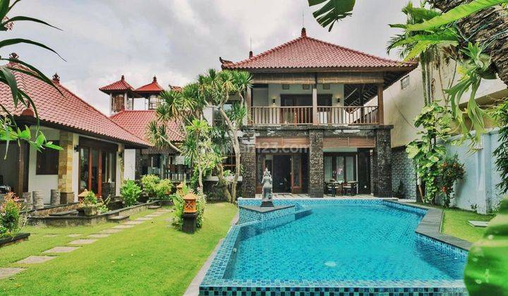 Villa Sewa Tahunan  Furnished Bagus SHM - Sertifikat Hak Milik di Canggu 1