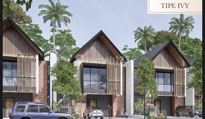  Rumah Semi Villa Tipe Ivy  Furnished Baru SHM - Sertifikat Hak Milik di Denpasar Selatan 1