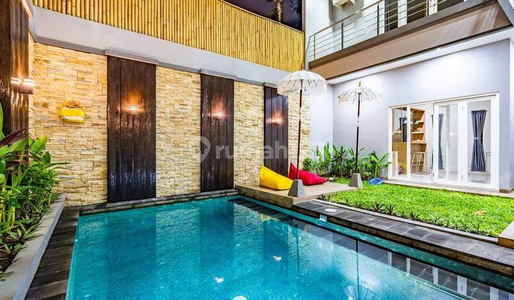 Rumah Semi Villa Furnished Bagus SHM - Sertifikat Hak Milik di Canggu 1