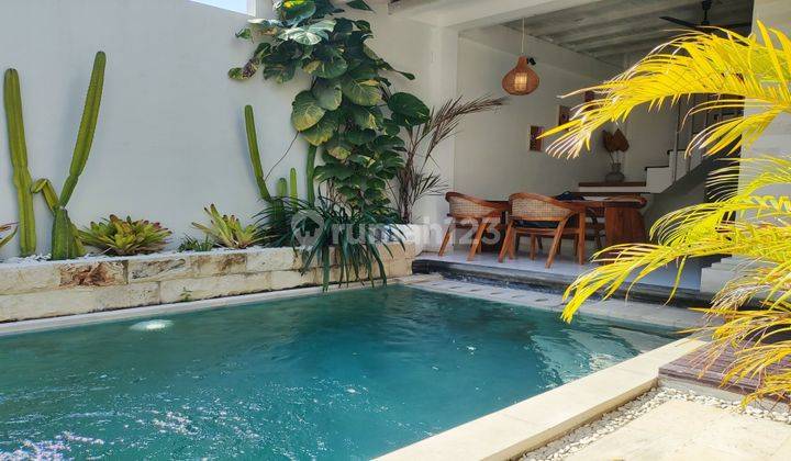 Villa Sublease Rental Tahunan Yearly  Kontrakan Furnished Bagus SHM - Sertifikat Hak Milik di Tibubeneng 1