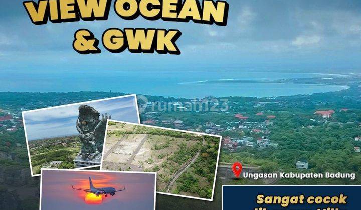  Tanah Kavling Murah View Ocean  di Jimbaran SHM - Sertifikat Hak Milik 200 Squaremeter 1