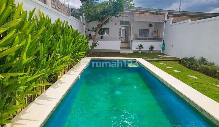  Rumah Semi Villa  Kontrakan Tahunan  Furnished Bagus SHM - Sertifikat Hak Milik di Canggu 1