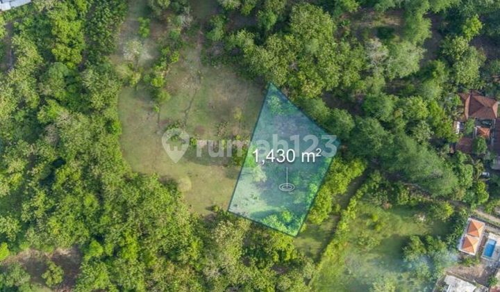 Cheap Land in Jimbaran 1430 M² Freehold Title
