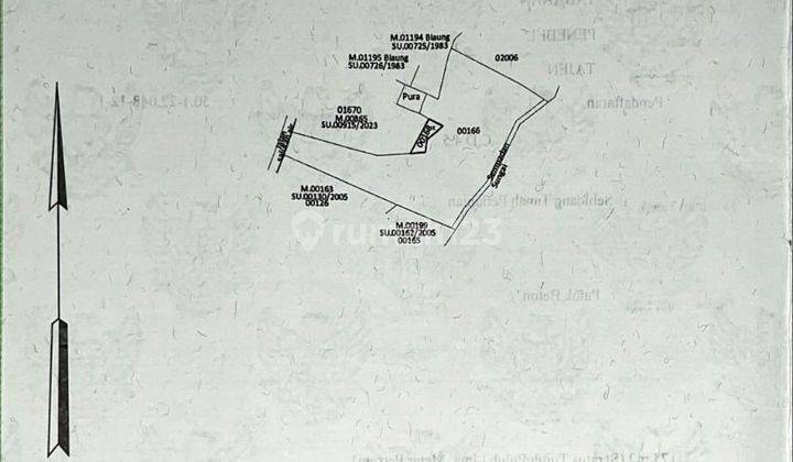 Cheap Land in Penebel SHM - Freehold Certificate 7200 Squaremeters 2