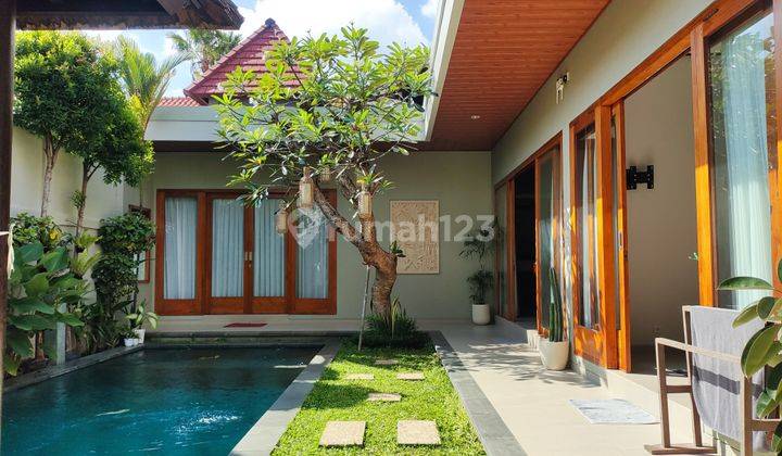 Rumah Semi Villa Furnished Modern Style Kontrakan Baru SHM - Sertifikat Hak Milik di Seminyak 2