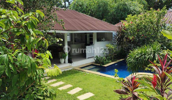 Rumah Semi Villa Gaya Modern Style Furnished Kontrakan Baru SHM - Sertifikat Hak Milik di Umalas 1