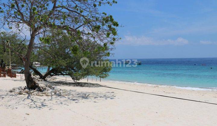 Tanah 2,4 Ha Beach Front di Gili Meno, Lombok Utara Ntb 1