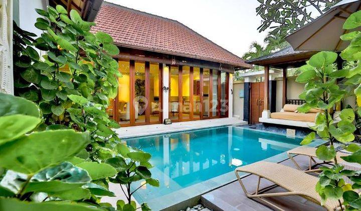 PRIME LOCATION!! LEASEHOLD Villa at Secured Complex Seminyak, Walking distance to Restaurant 1