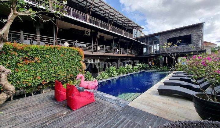 Jual Harga Tanah Saja!! Hotel 26 Kamar Ijin Lengkap Di Seminyak Area 1