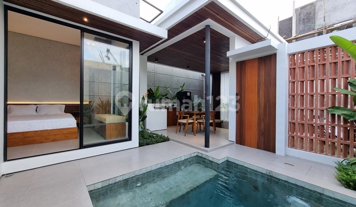 MIN 5 YEARS!! BRAND NEW Modern Villa at Mertanadi, Seminyak