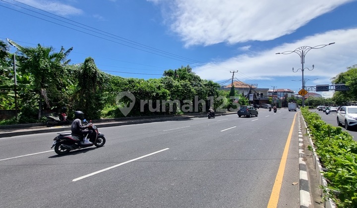 Rare!! 2 Plots on Main Bypass Road Tuban Kuta, Near Airport