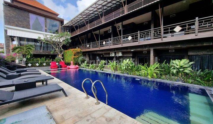 Jual Harga Tanah Saja!! Hotel 26 Kamar Ijin Lengkap Di Seminyak Area 2