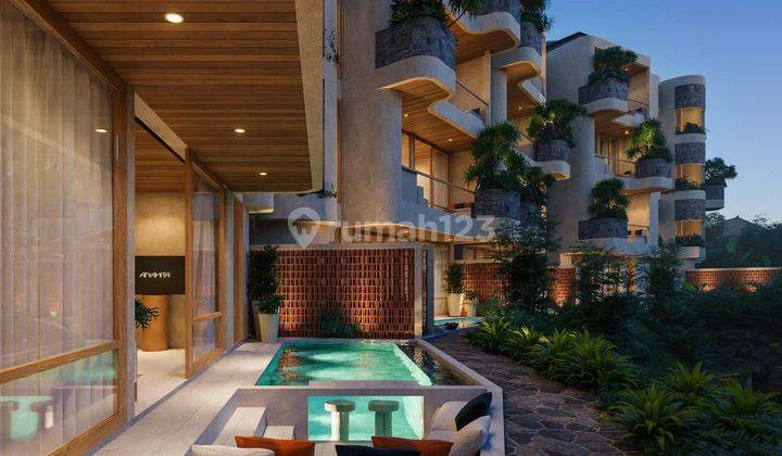 New Apartment With Villa Style Concept With Jacuzzi In Canggu 1