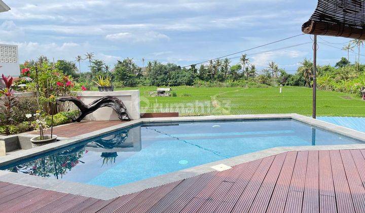 Ocean And Rice Field Views Villa At Ketewel 1