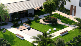 New Build Modern Villa di Ubud, Gianyar  1