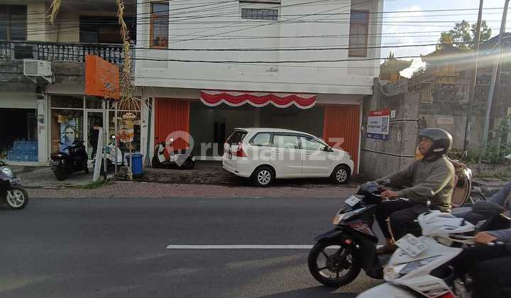 2-Story Shop House on Gunung Agung Main Road, Padang Sambian, West Denpasar, Spacious Parking