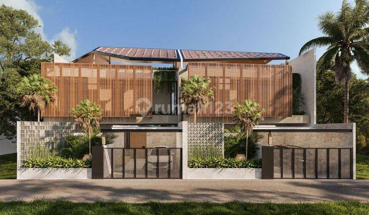 Brand New House dengan Tropical Wodden Style di  Canggu, Badung 1