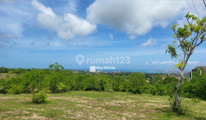 Tanah Strategis Dekat Pantai Ocean Dan Gwk View di Ungasan, Bali 1