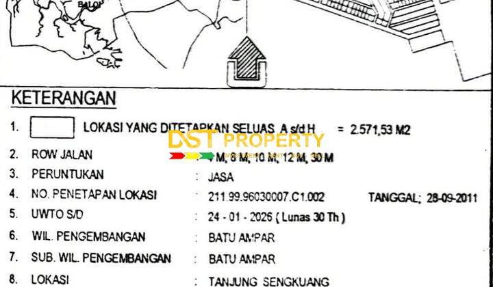 Dijual Lahan Jasa Sengkuang 4