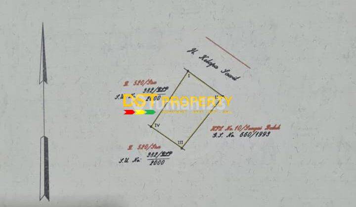 Dijual Lahan Kavling Sukajadi 1