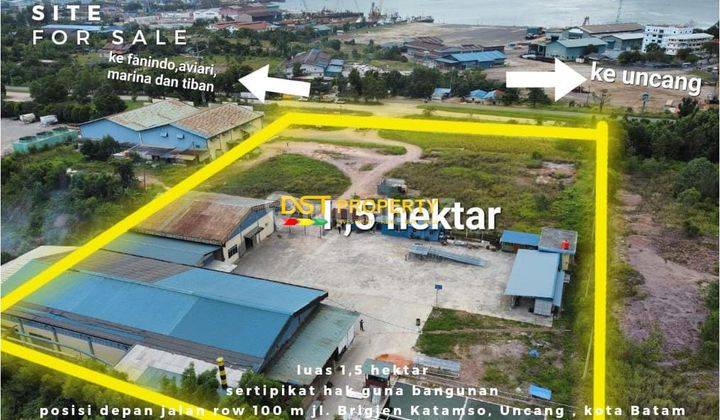  Dijual Lahan Industri Tanjung Uncang 2