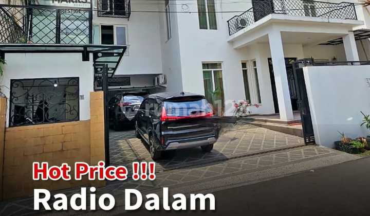 Rumah Cantik 2.5 Lantai Harga Affordable Di Taman Radio Dalam