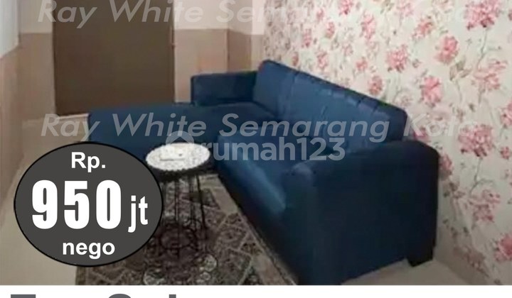 Ready-to-Occupy Apartment with City View at Warhol Semarang A5018