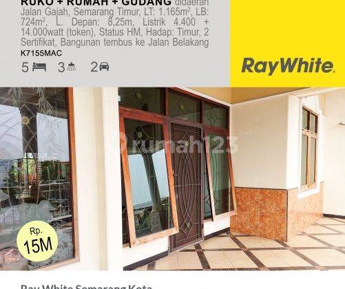Gudang Ruko Rumah Bagus Di Gajah Semarang Timur 16