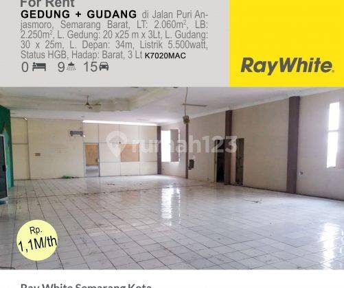 Gudang Dan Kantor Bagus Di Puri Anjasmoro Semarang Barat  7