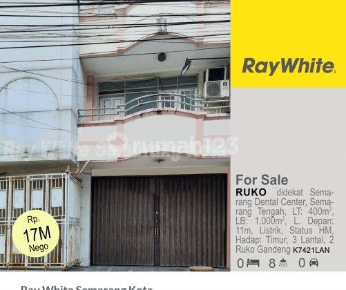 Ruko 2 Lantai Bagus di Semarang Tengah K7421 3