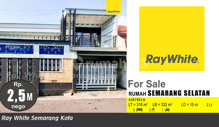 Rumah Dua Lantai Strategis Bagus Di Semarang Selatan A3679 1