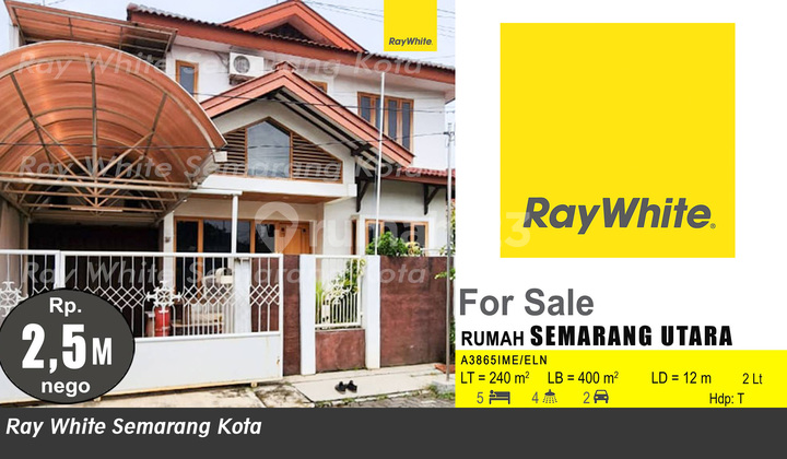 Rumah Dua Lantai Bagus Strategis Di Semarang Utara A3865 1