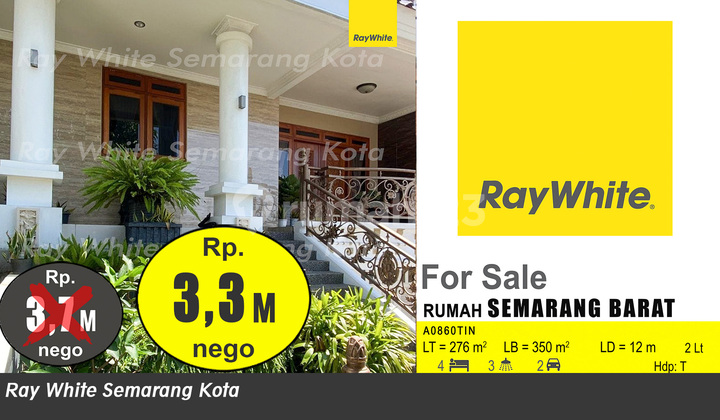 Two-Story Ready-to-Occupy House Price Reduced in West Semarang A0860 1
