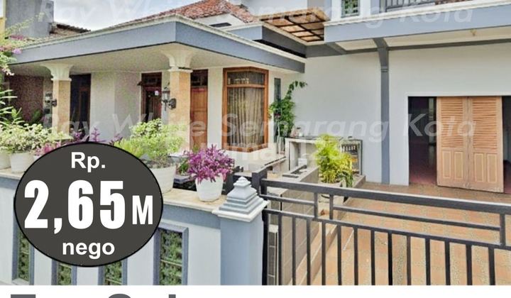 Rumah Satu Setengah Lantai Siap Huni di Candisari A5258 2