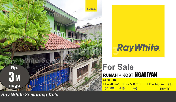 Rumah Kost Bagus Siap Huni Di Ngaliyan A4208