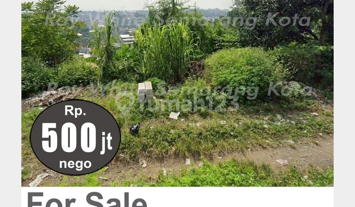 Tanah Murah Siap Bangun View Kota Di Tembalang A4358 2