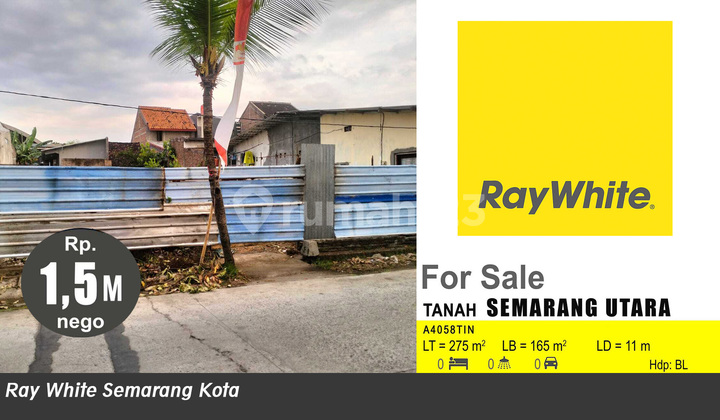 Tanah Murah Siap Bangun Di Semarang Utara A4058 1