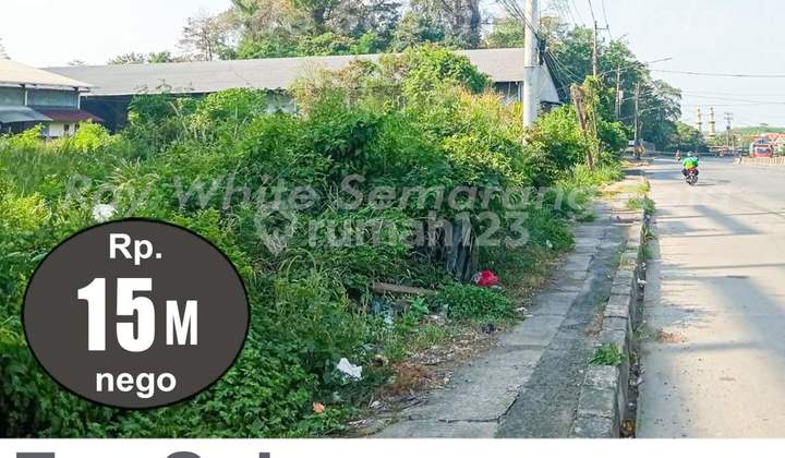 Tanah Strategis Pinggir Jalan Luas di Tugu A5063 2